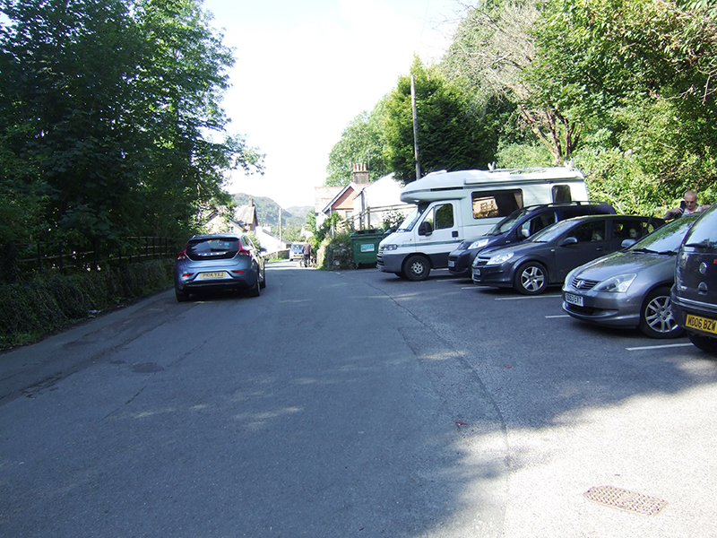 Eskdale green car park