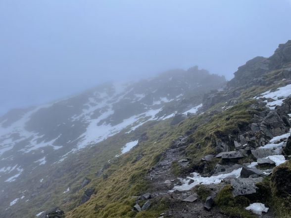 today's weather conditions on Helvellyn