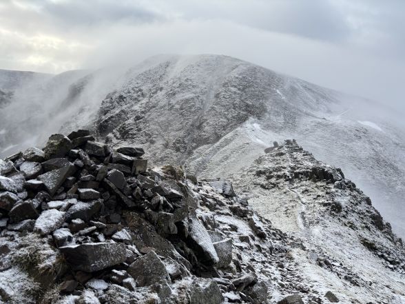 today's weather conditions on Helvellyn