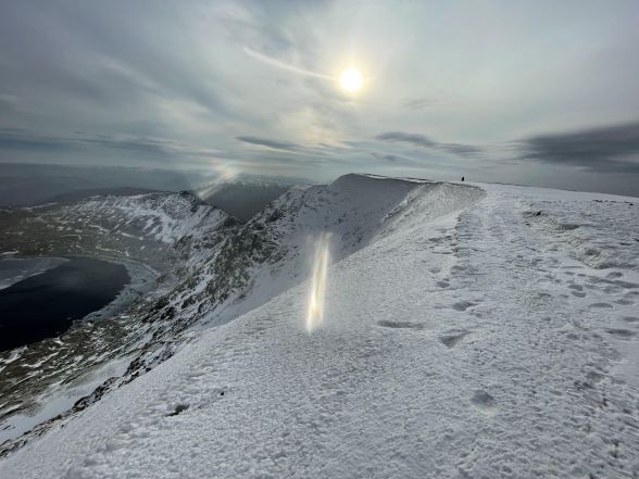 today's weather conditions on Helvellyn